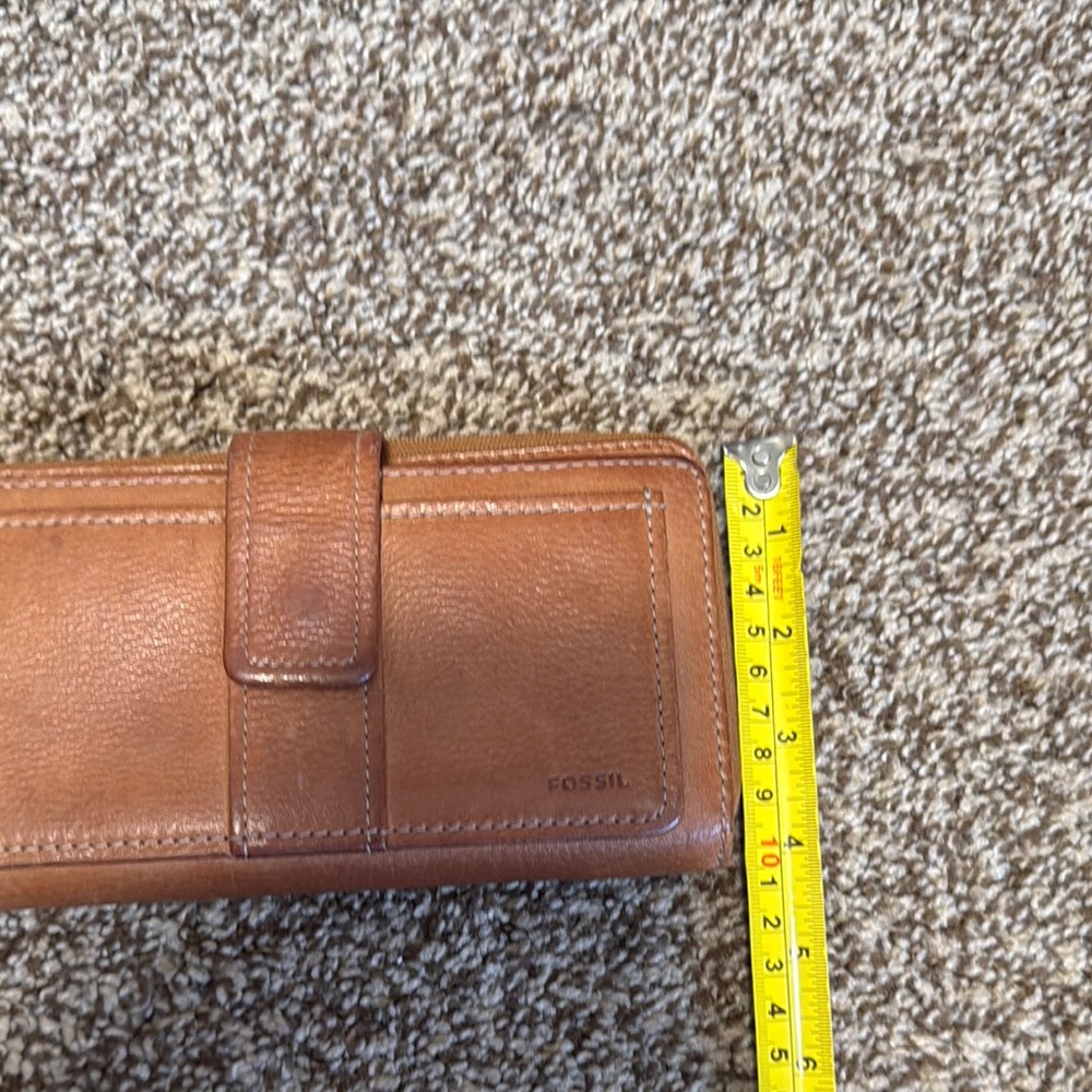 Fossil Brown Leather Wallet - Picture 6 of 6